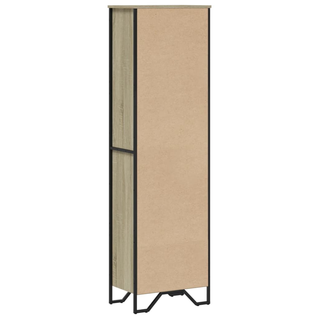 Bücherregal Schwarz 80x31x169 cm Holzwerkstoff
