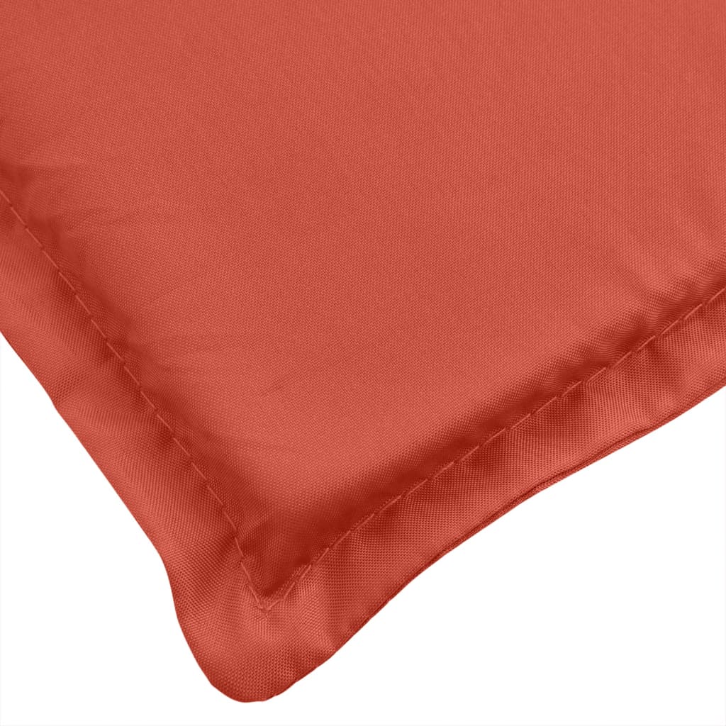 Niedriglehner-Auflagen 2 Stk Melange Anthrazit 100x50x7cm Stoff