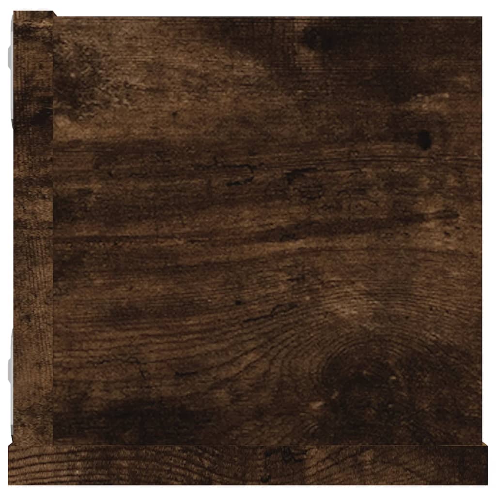 CD-Wandregal Weiß 100x18x18 cm Holzwerkstoff