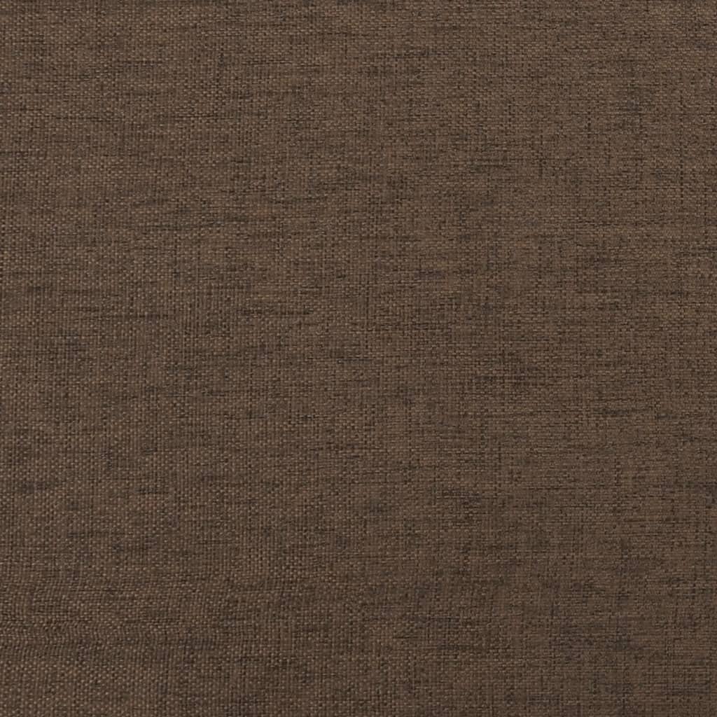 Fußhocker Hellgrau 45x29,5x35 cm Stoff und Kunstleder