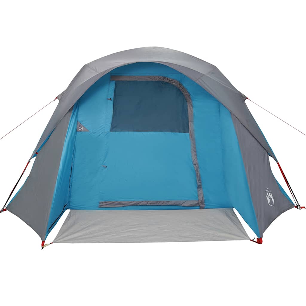 Campingzelt 4 Personen Grün Wasserdicht