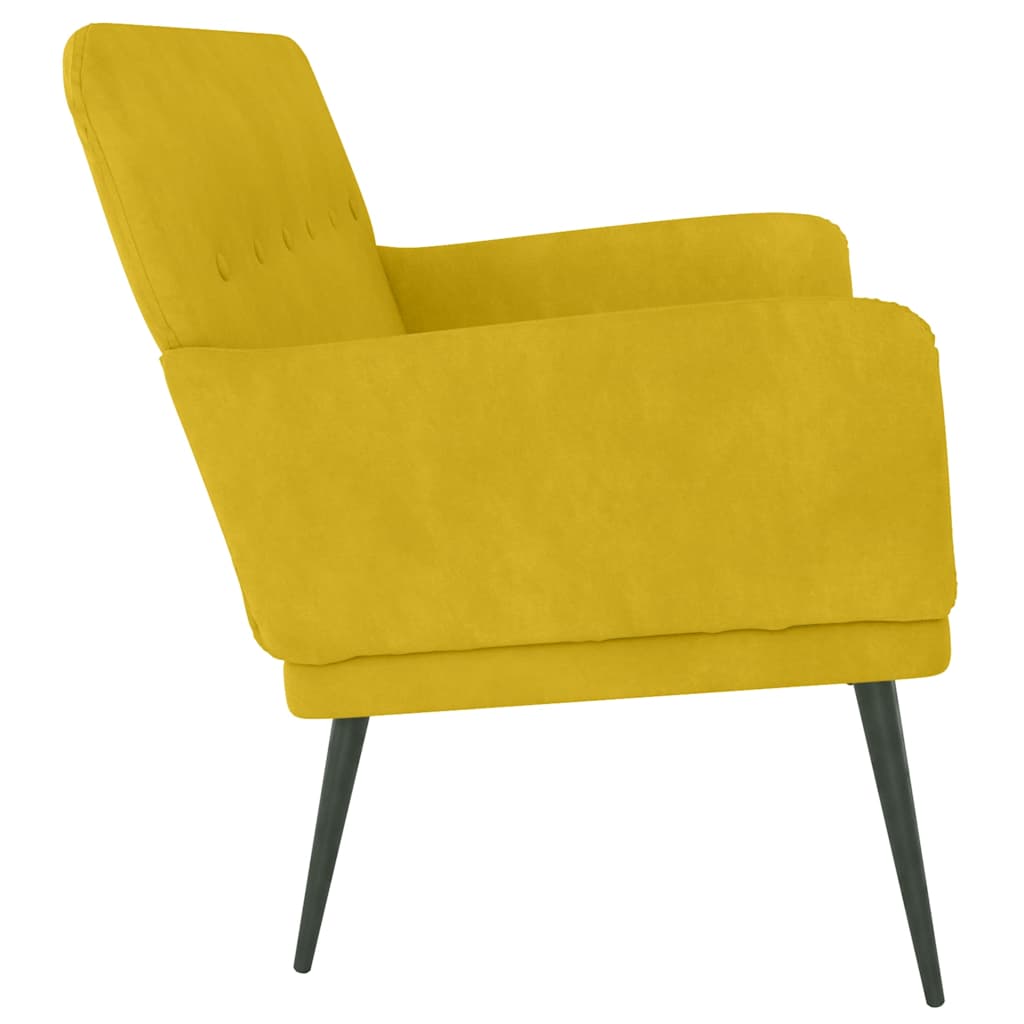 Sitzbank Schwarz 108x79x79 cm Samt