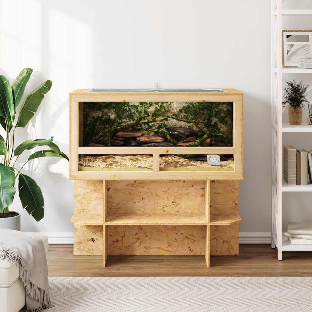 Terrarium Braun 100 x 50 x 100 cm OSB