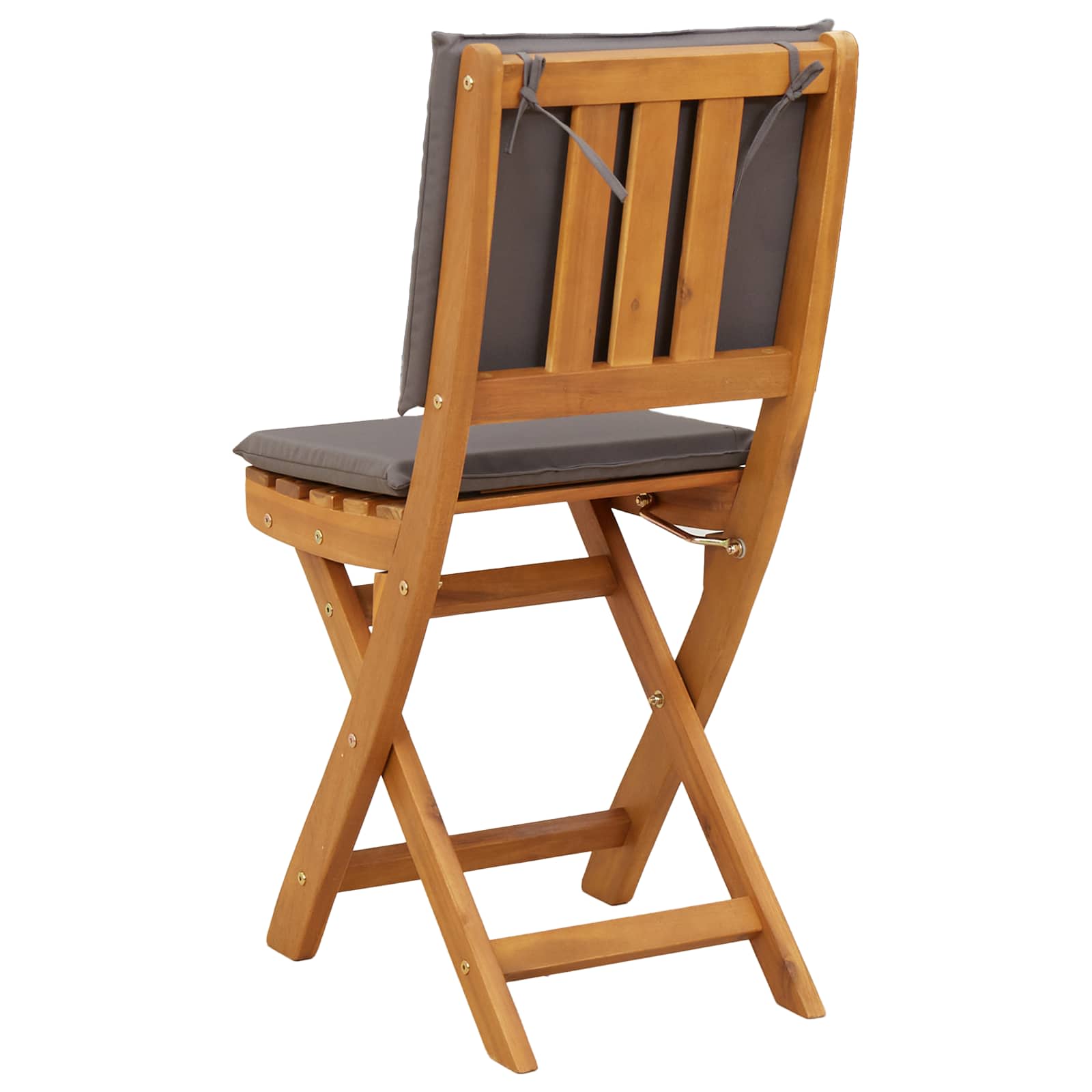 Außen Bistro-Stühle 6 pcs Natur Massivholz Akazie