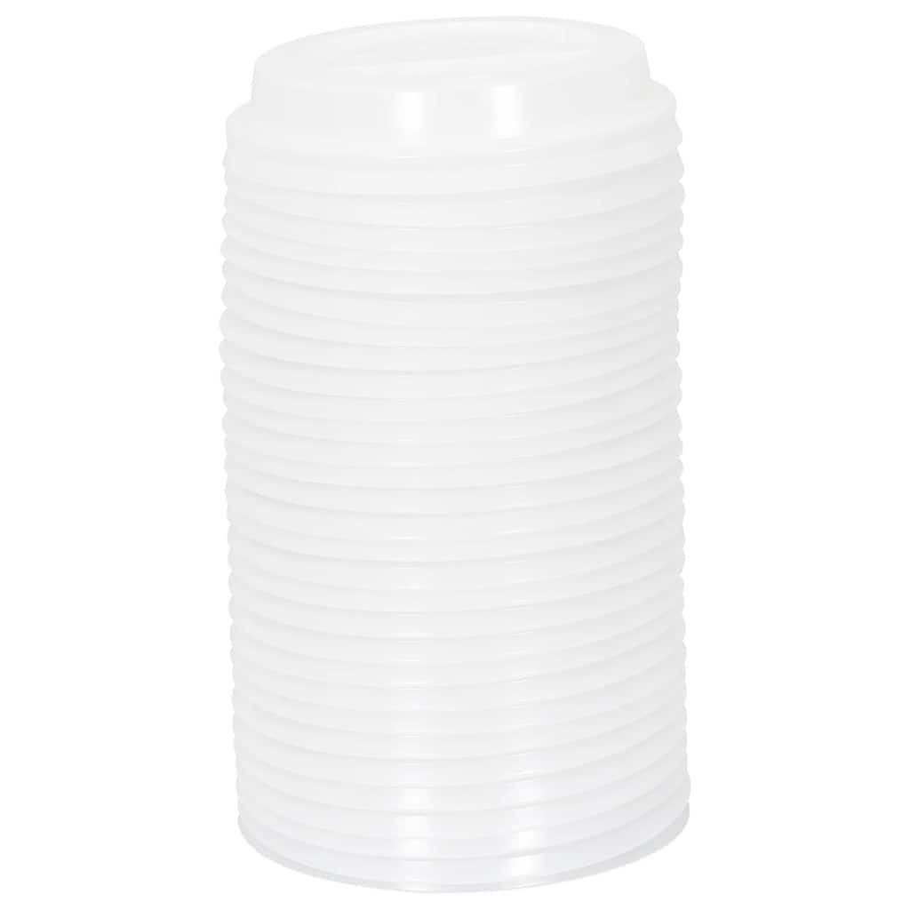 Pappbecher mit Deckeln 1000 Stk. 4oz 120ml