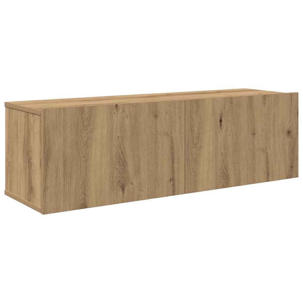 4-tlg. TV-Schrank-Set Weiß Holzwerkstoff