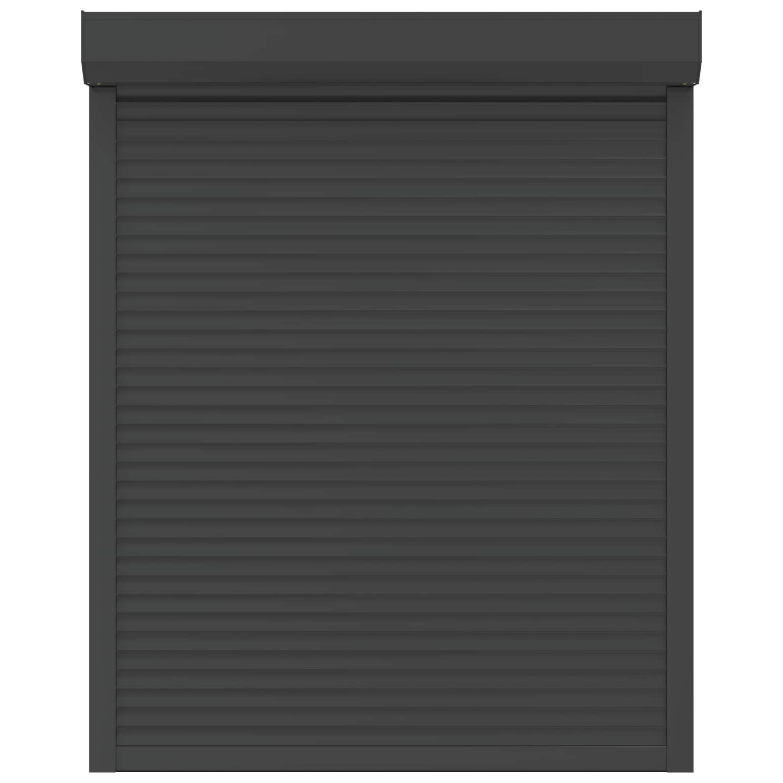 Rollladen Weiß 70 x 100 cm Aluminium und Polyurethan