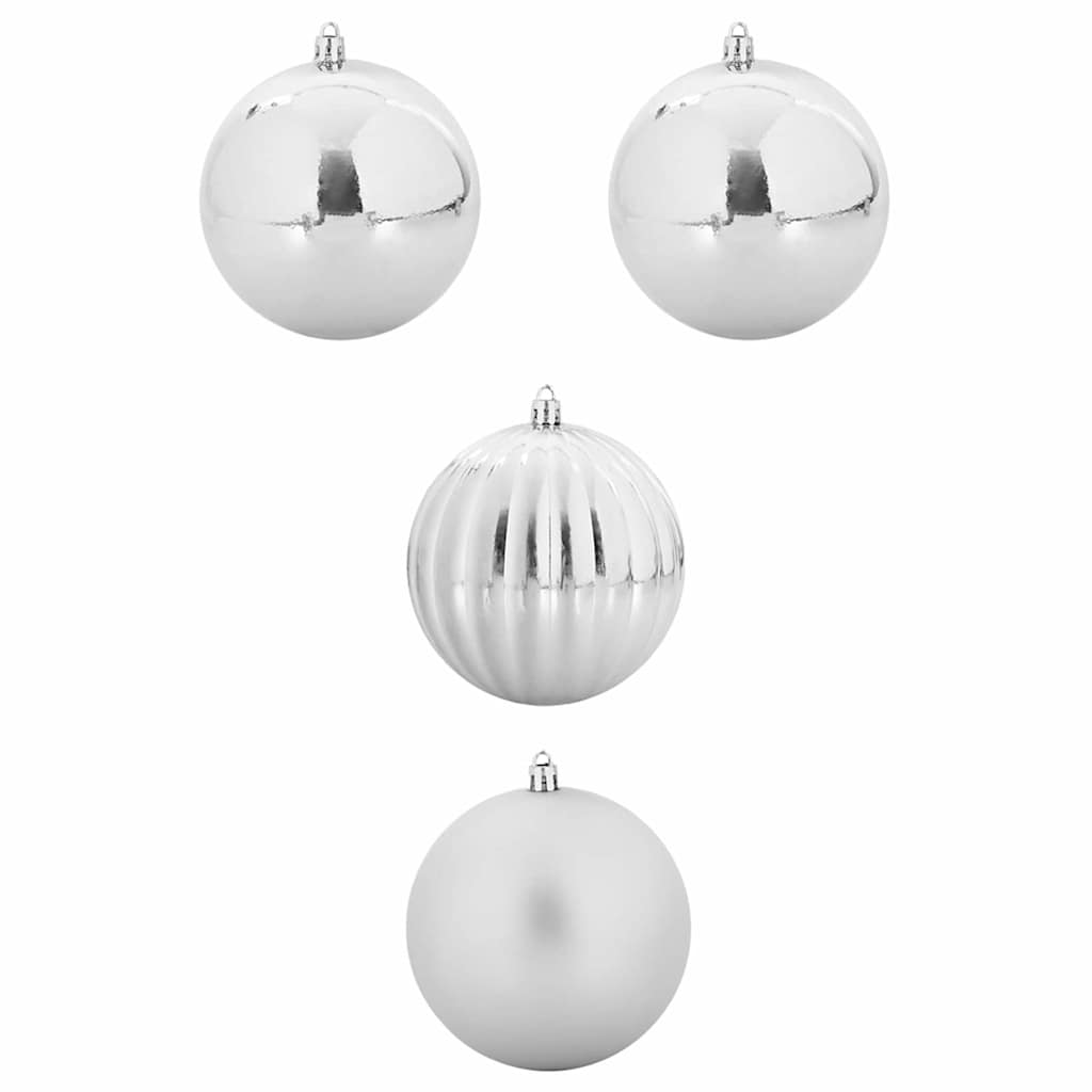 Weihnachtsbaumkugel Set XL 9 pcs Rot Kunststoff