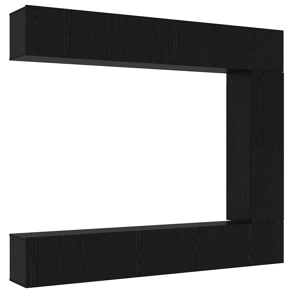 3-tlg. TV-Schrank-Set Weiß Holzwerkstoff