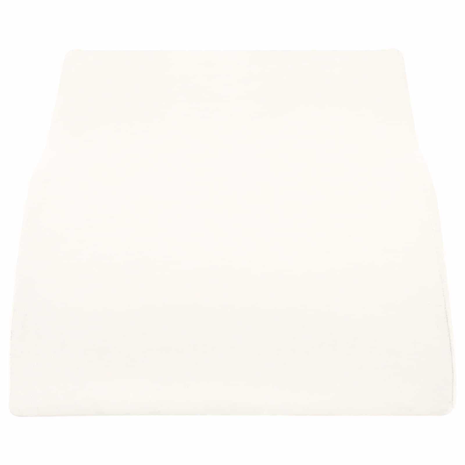 Beinkissen Weiß 68 x 41 x 24 cm PU-Schaum