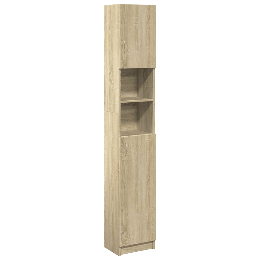 Waschmaschinenschrank-Set Weiß Holzwerkstoff
