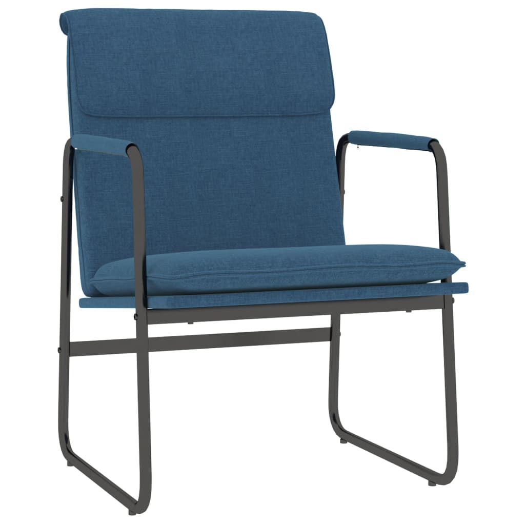 Loungesessel Hellgrau 55x64x80 cm Stoff