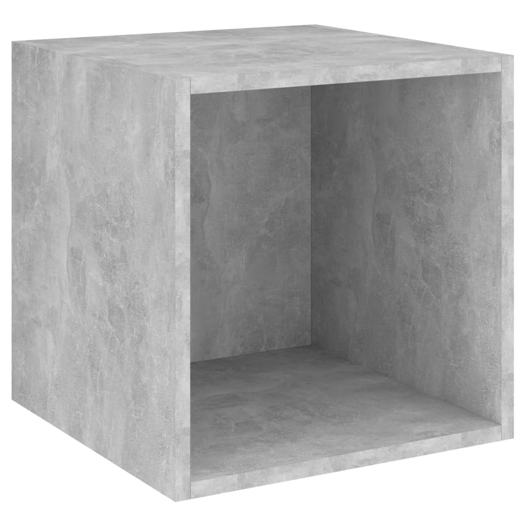 Wandschränke 2 Stk. Weiß 37x37x37 cm Holzwerkstoff