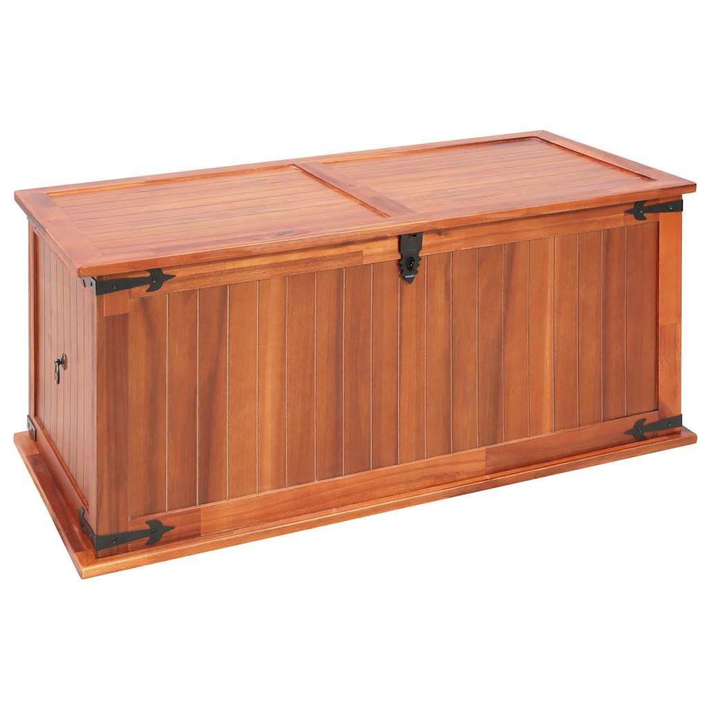 Aufbewahrungstruhe 60 x 25 x 22 cm Akazien-Massivholz