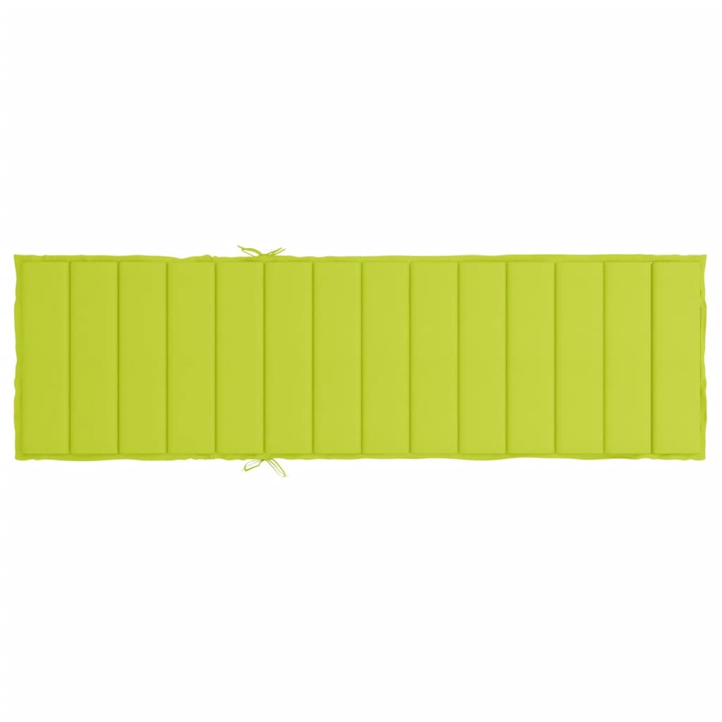 Liege-Kissen Blatt Blattmuster 200 x 70 x 3 cm Oxford-Stoff