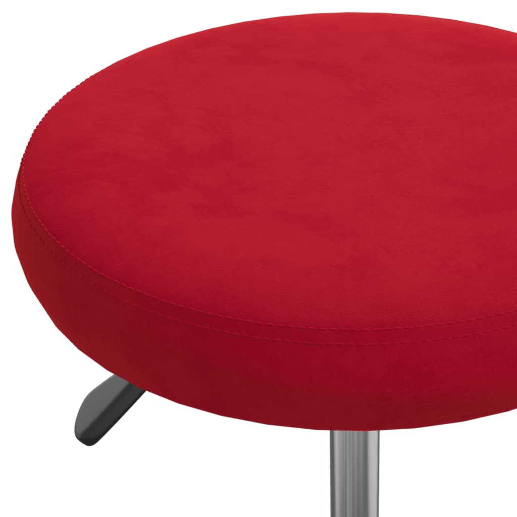 Massagehocker Samt Senfgelb