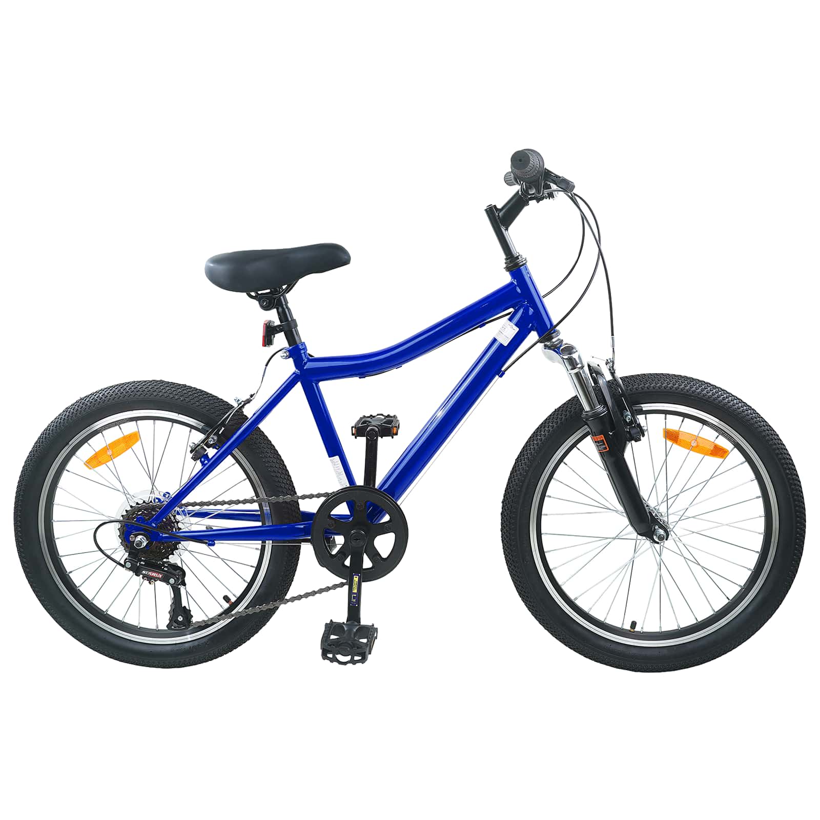 Kinderfahrrad 20 Zoll 6-Speed für 6-11 Jahre alt Schwarz