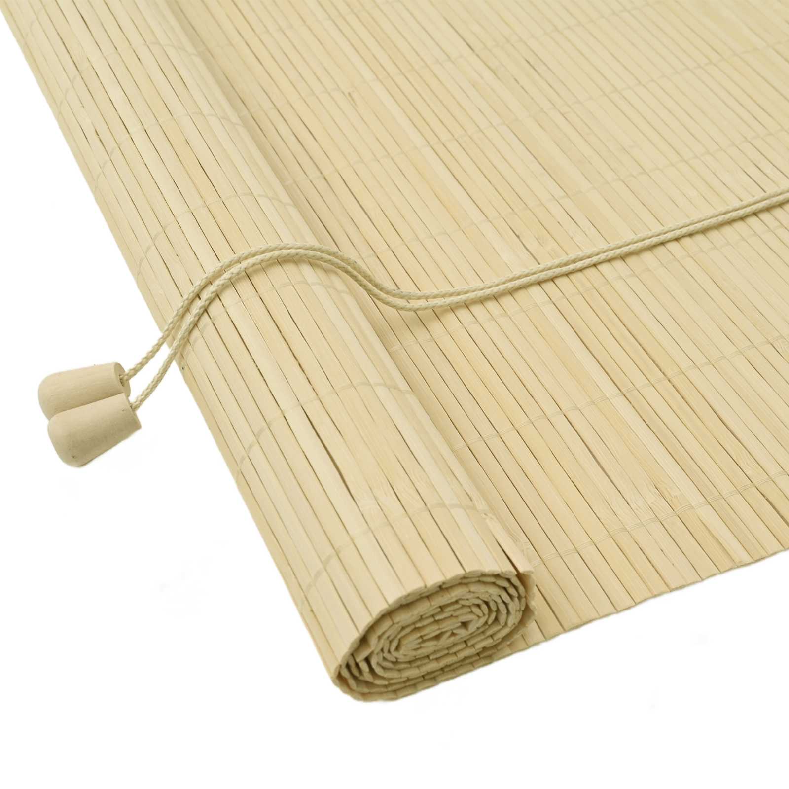 Rollo Braun 60 x 160 cm Bambus