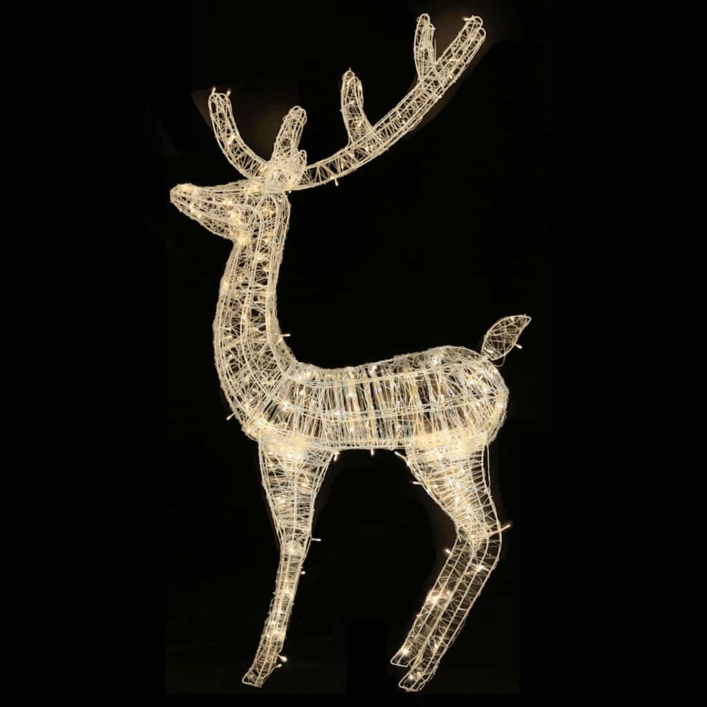 Rentiere Weihnachtsdekoration 2 Stk. 60x16x100 cm Acryl