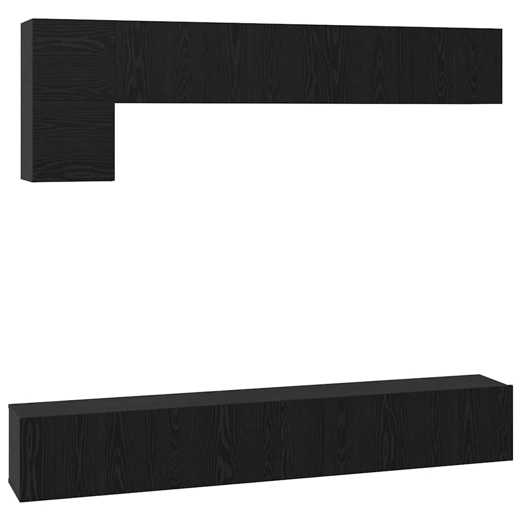 5-tlg. TV-Schrank-Set Weiß Holzwerkstoff