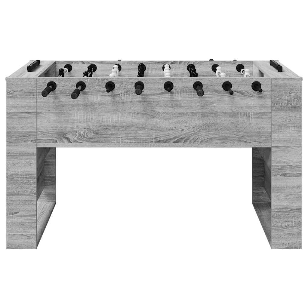 Tischfußballtisch Weiß 146,5 x 74 x 85 cm Holzwerkstoff