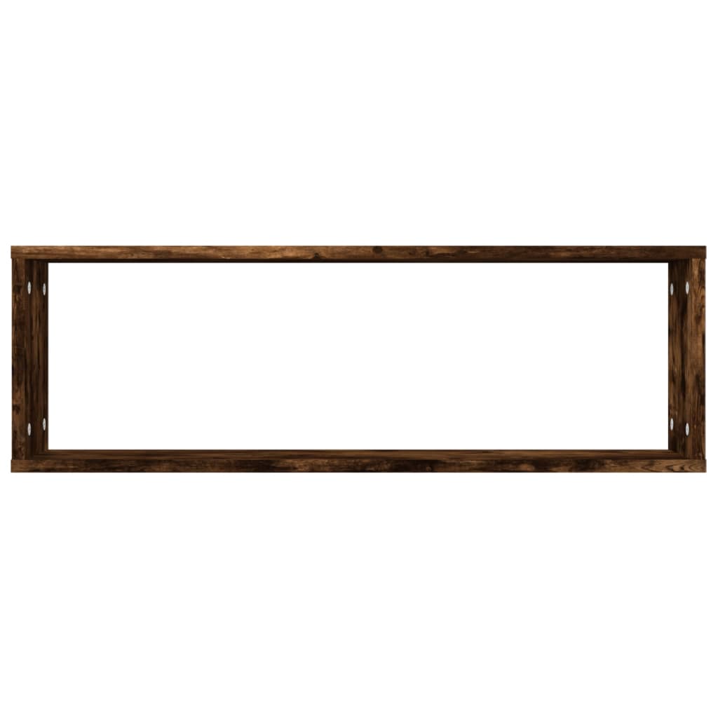 Würfelregale 2 Stk. Weiß 30x15x30 cm