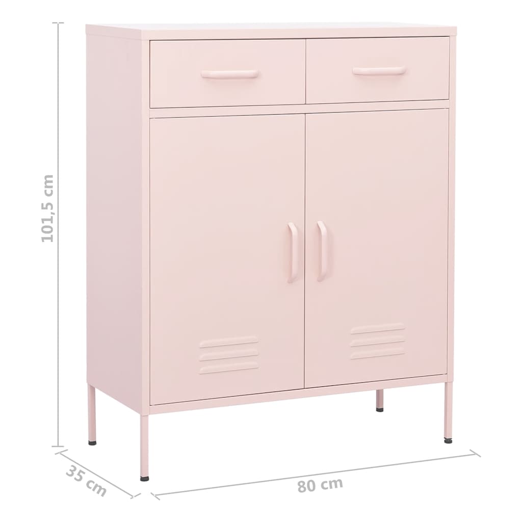 Lagerschrank Olivgrün 80x35x101,5 cm Stahl