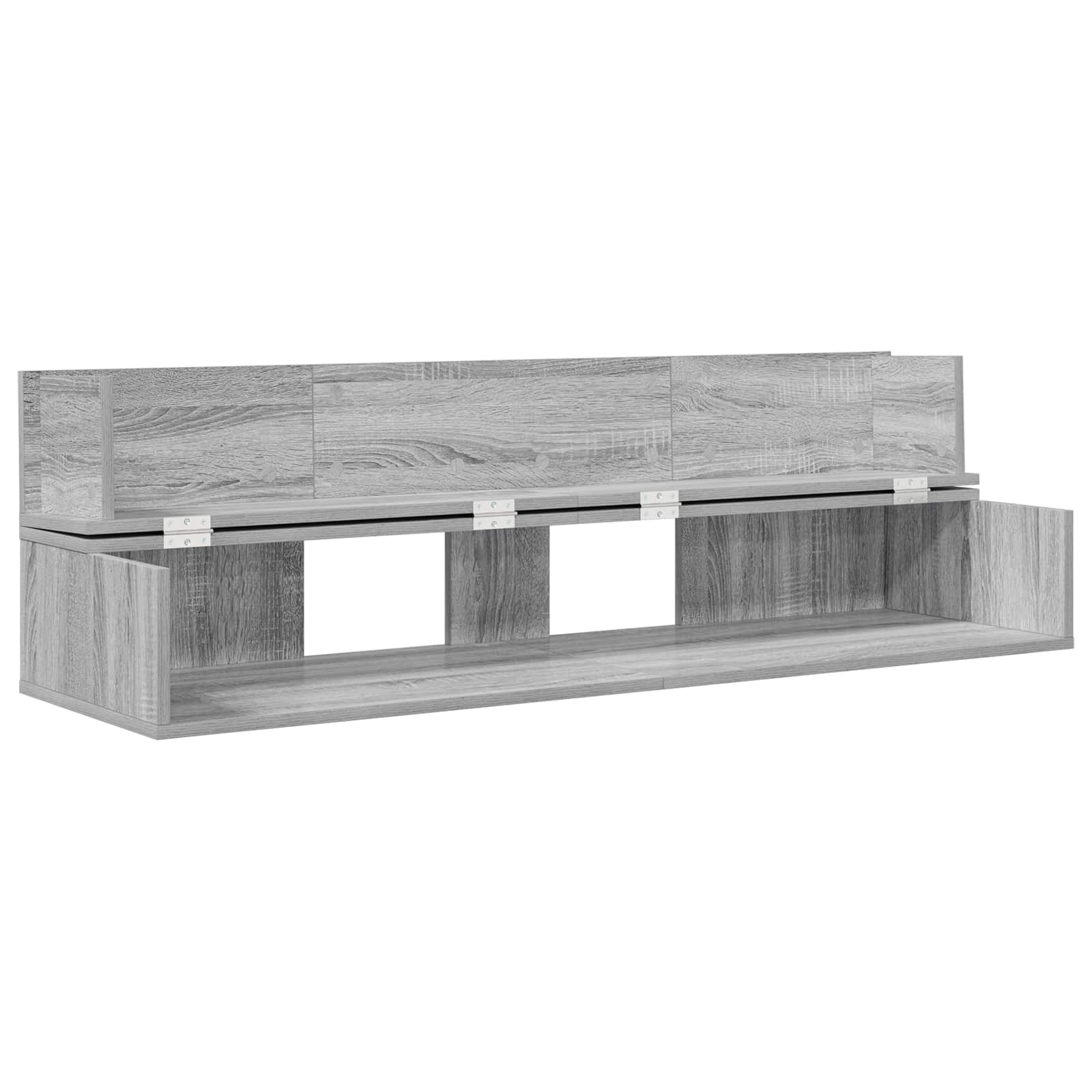 Studiotisch Weiß 152 x 40 x 19,5 cm Holzwerkstoff
