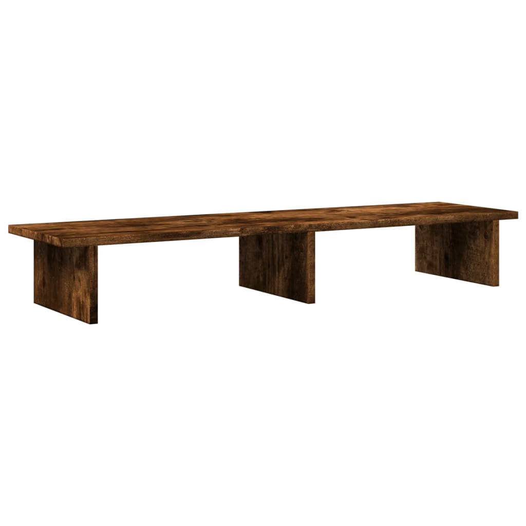 Monitor Halterung Schwarze Eiche 100 x 27 x 15 cm Holzwerkstoff