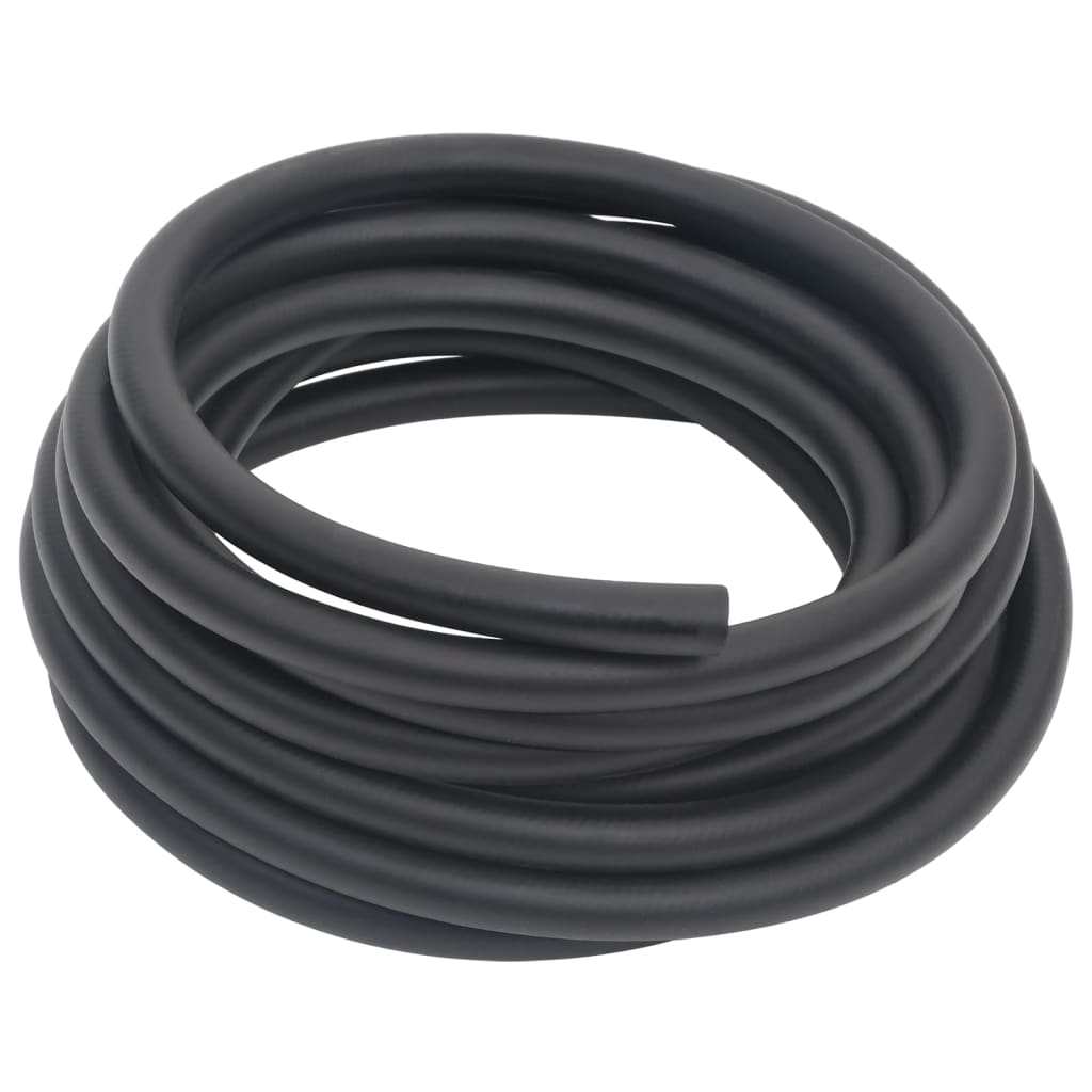 Hybrid-Luftschlauch Schwarz 0,6" 20 m Gummi und PVC