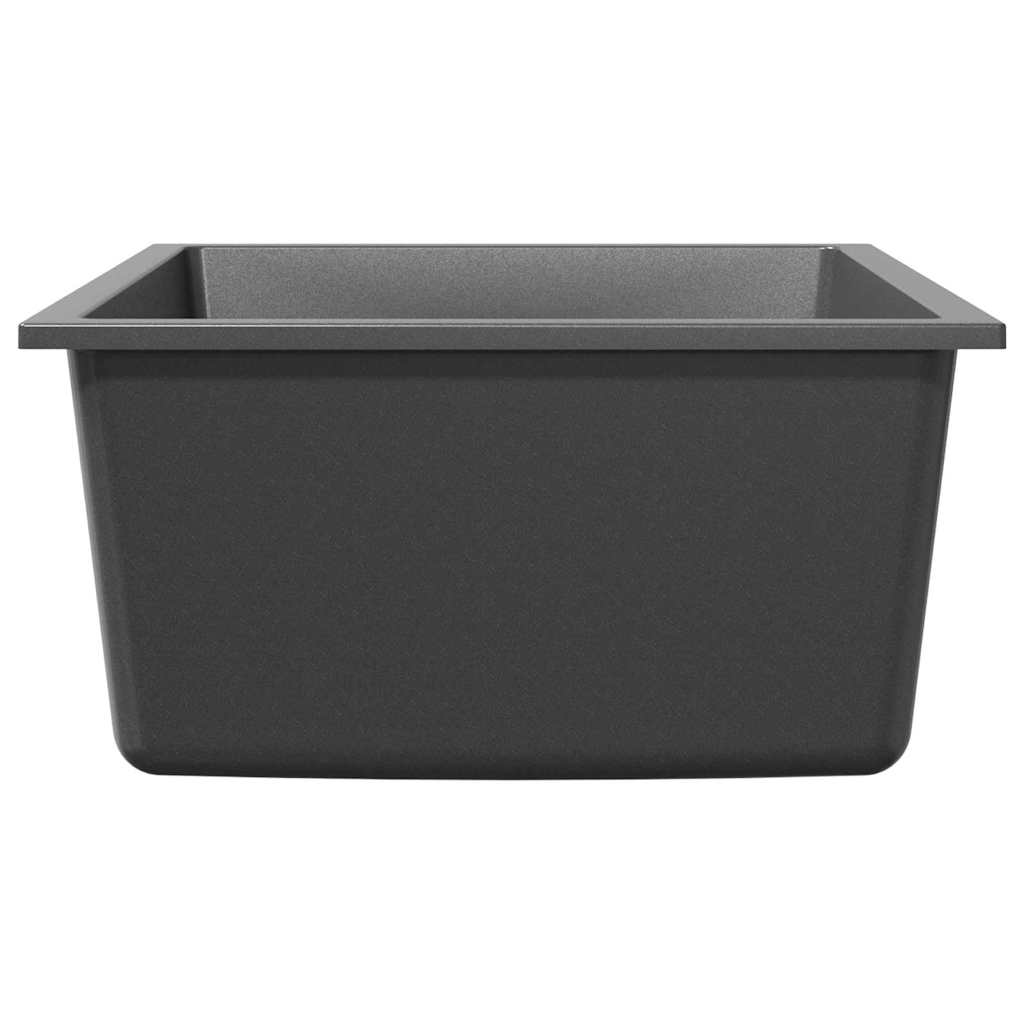 Küchenspüle Schwarz 54 x 44 x 20 cm Granit
