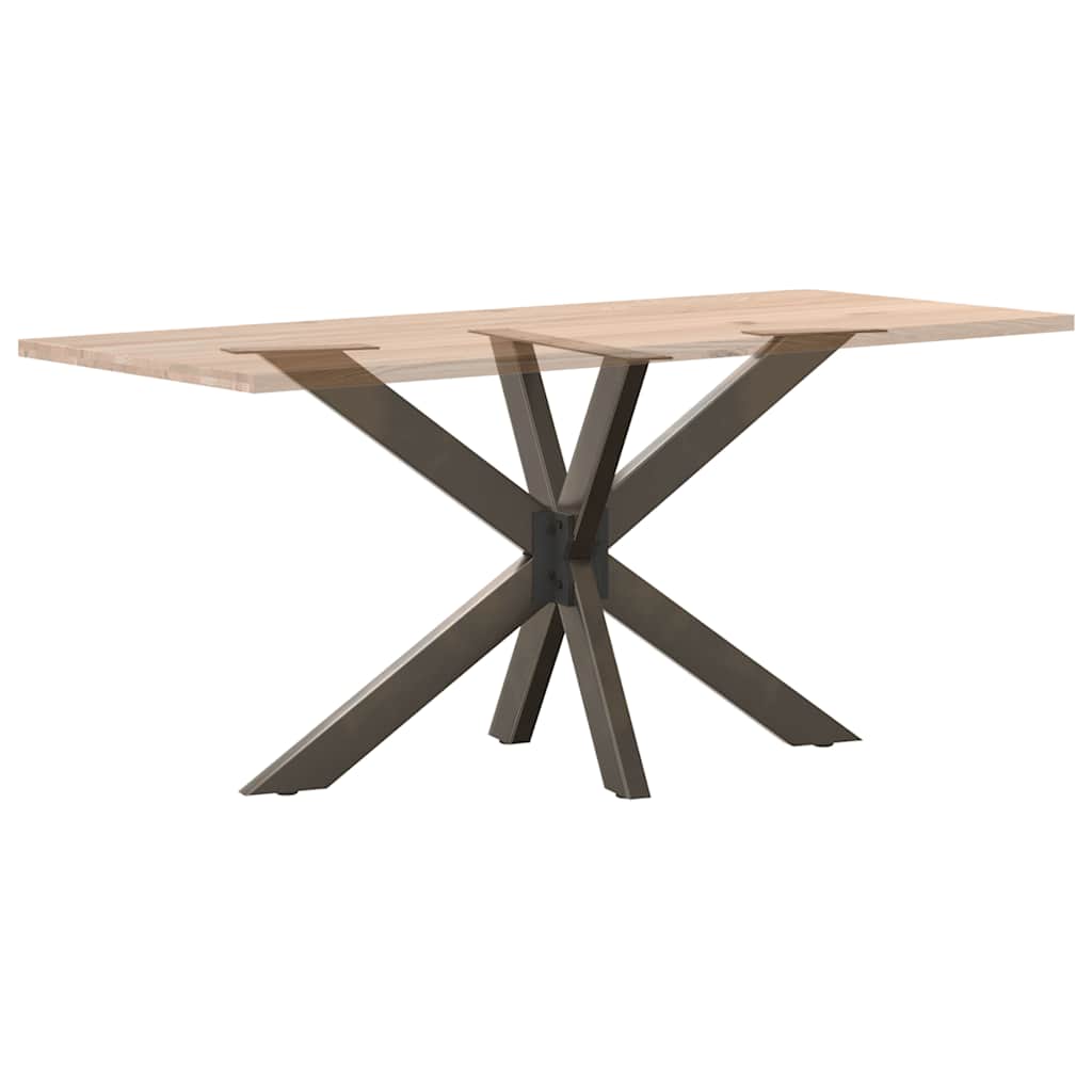 Couchtischbein in Spinnenform Naturstahl 98x58x(42-43) cm Stahl