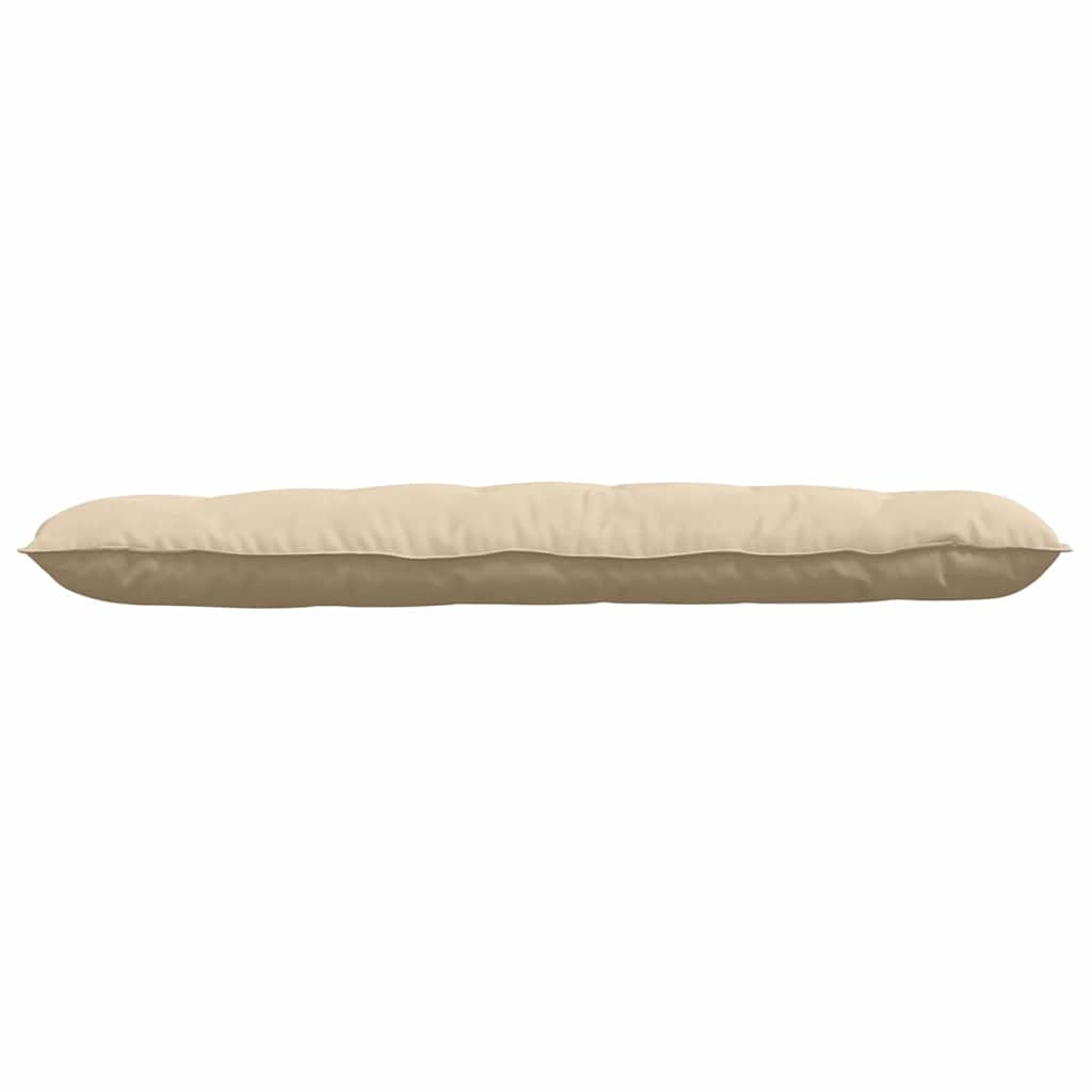 Rückenkissen Taupe 50 x 45 cm Mikrofaserstoff