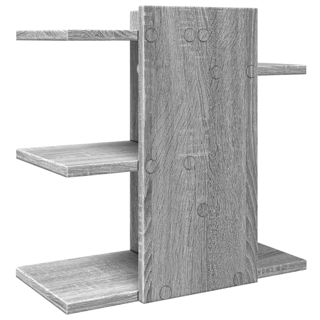 Schreibtisch-Organizer Weiß 42x21,5x42 cm Holzwerkstoff