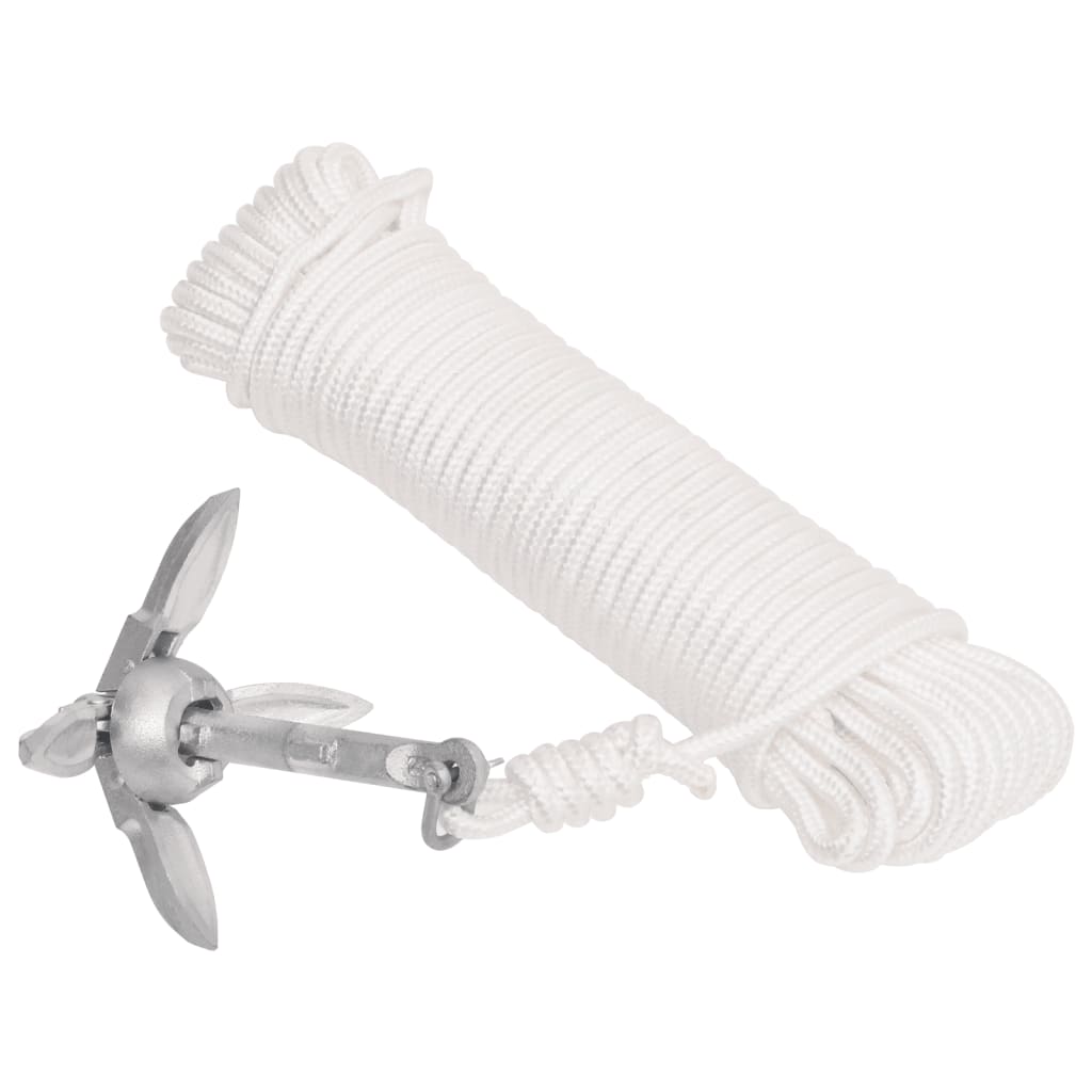 Klappanker Silber 0,7 kg Feuerverzinktes Gusseisen