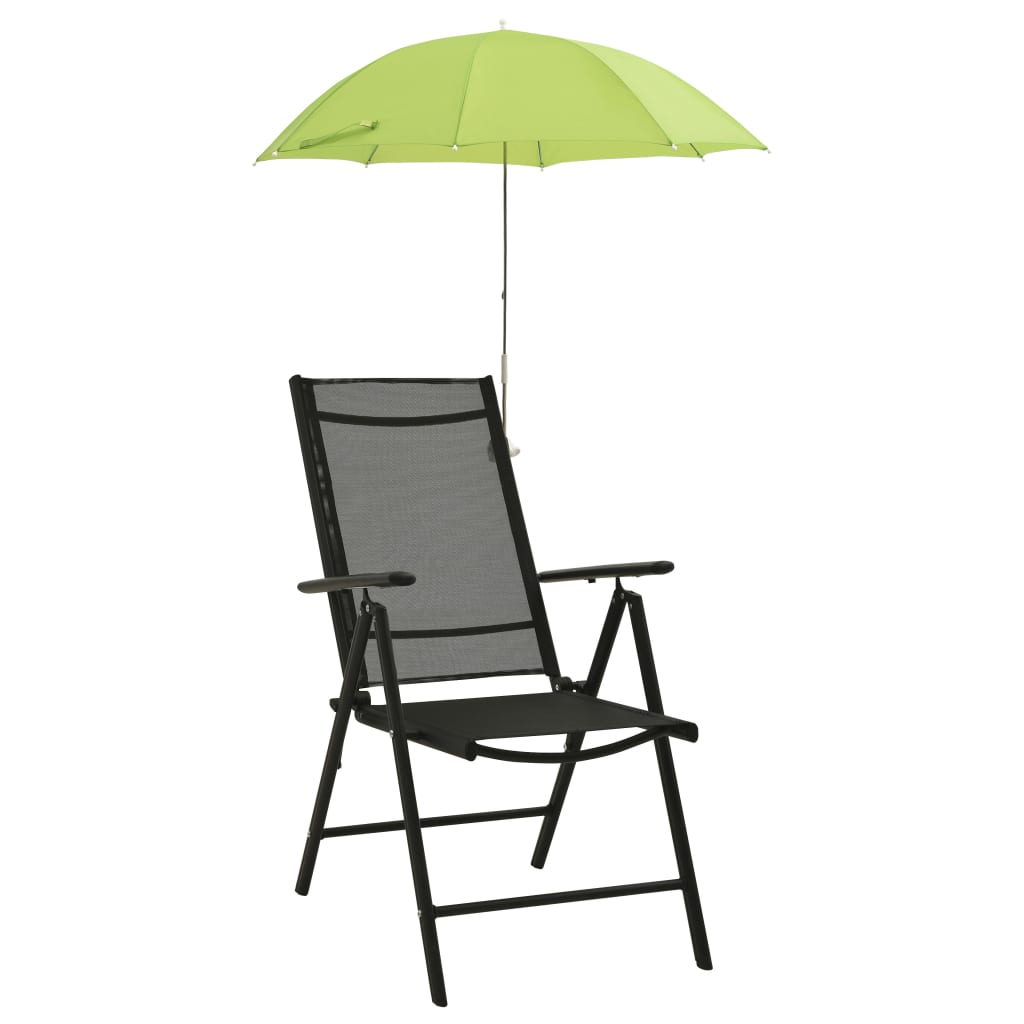 Sonnenschirm mit Klemme 2 pcs Feuersteinrot Ø 105 x 86 cm