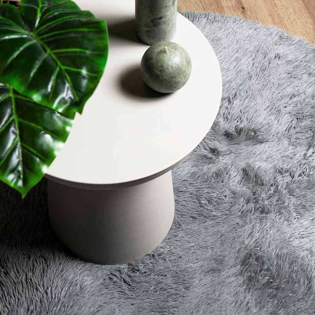 Teppich Shaggy Hochflor NAVARRA Beige 60x100 cm Polyester