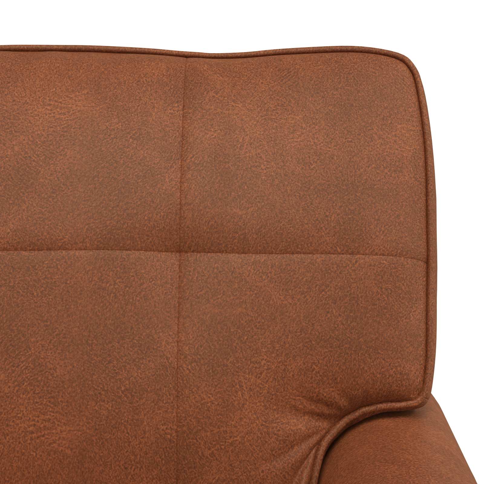 Lounge-Liege mit Kissen Schwarz 91 x 157 x 91 cm Kunstleder