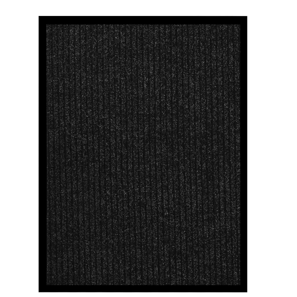 Fußmatte Gestreift Grau 60x80 cm