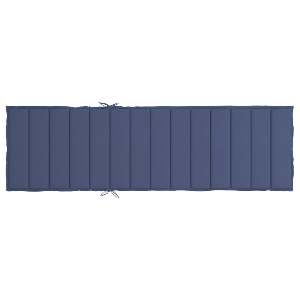 Liege-Kissen Blatt Blattmuster 200 x 70 x 3 cm Oxford-Stoff