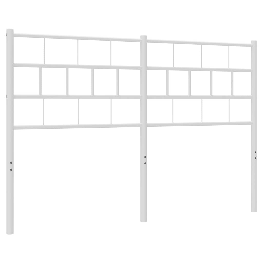 Ersatz-Kopfteil Metall Schwarz 100 cm