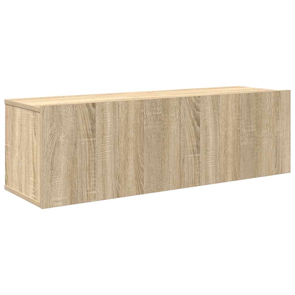 4-tlg. TV-Schrank-Set Weiß Holzwerkstoff