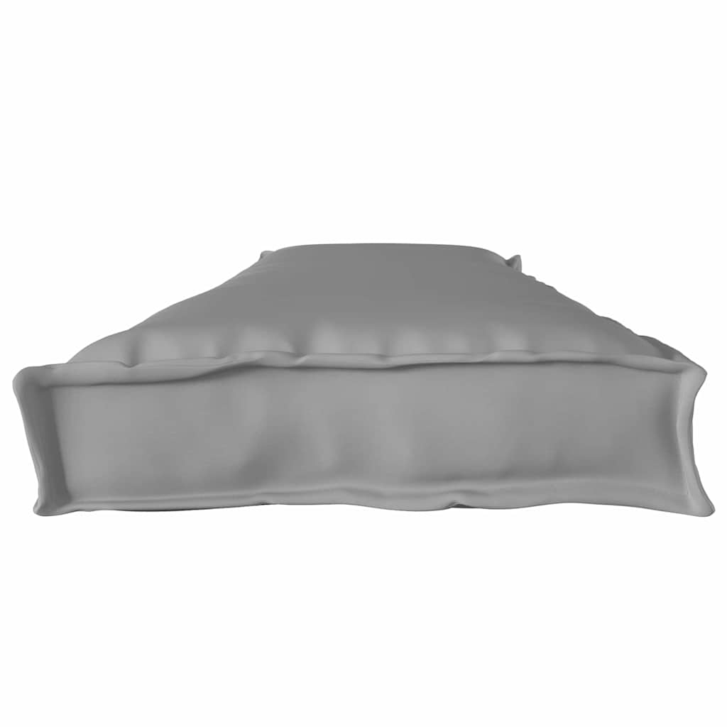 Palettenkissen Anthrazit 180 x 40 x 8 cm Oxford-Stoff