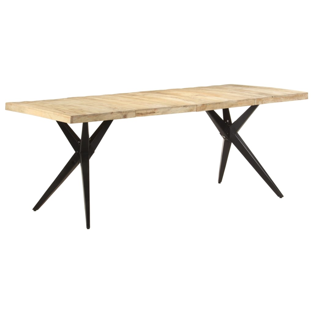 Esstisch 160x80x76 cm Massivholz Akazie