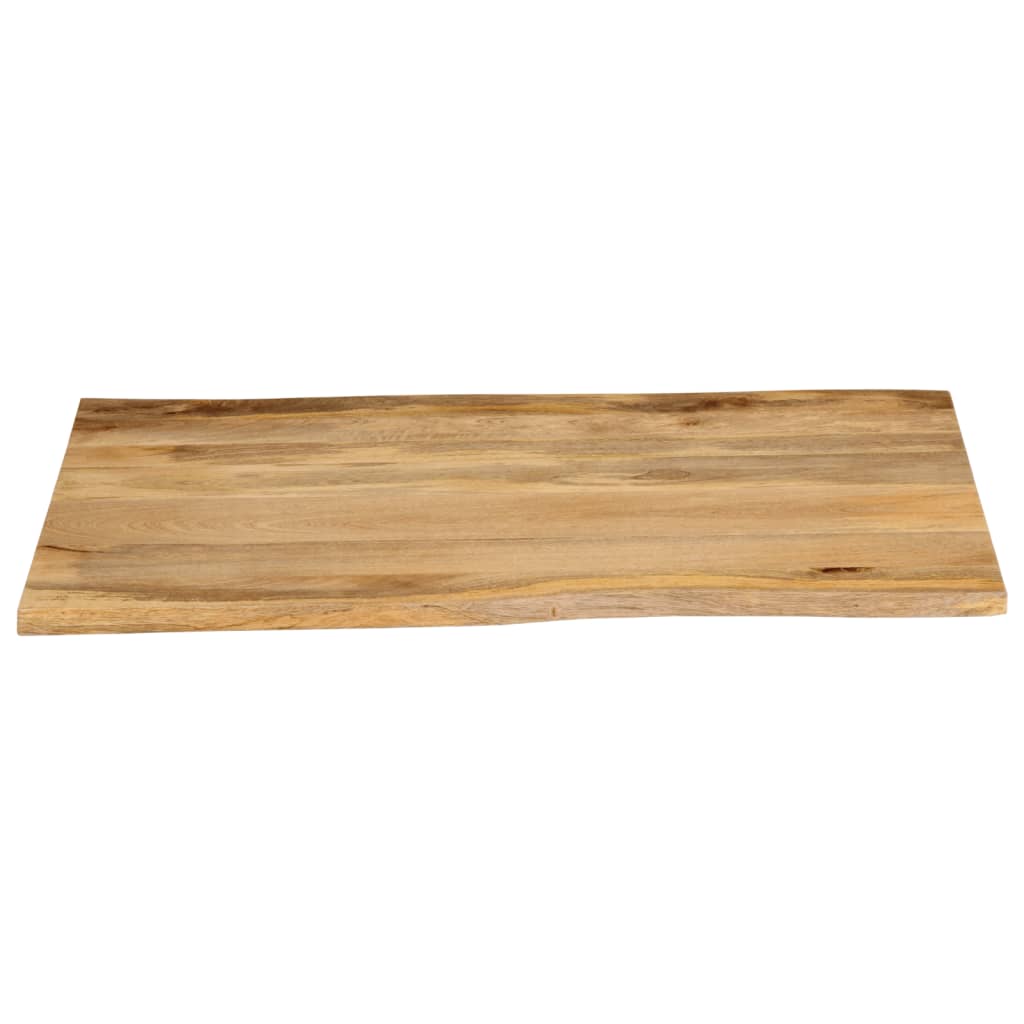 Tischplatte 40x40x2,5 cm Rechteckig Massivholz Akazie Baumkante