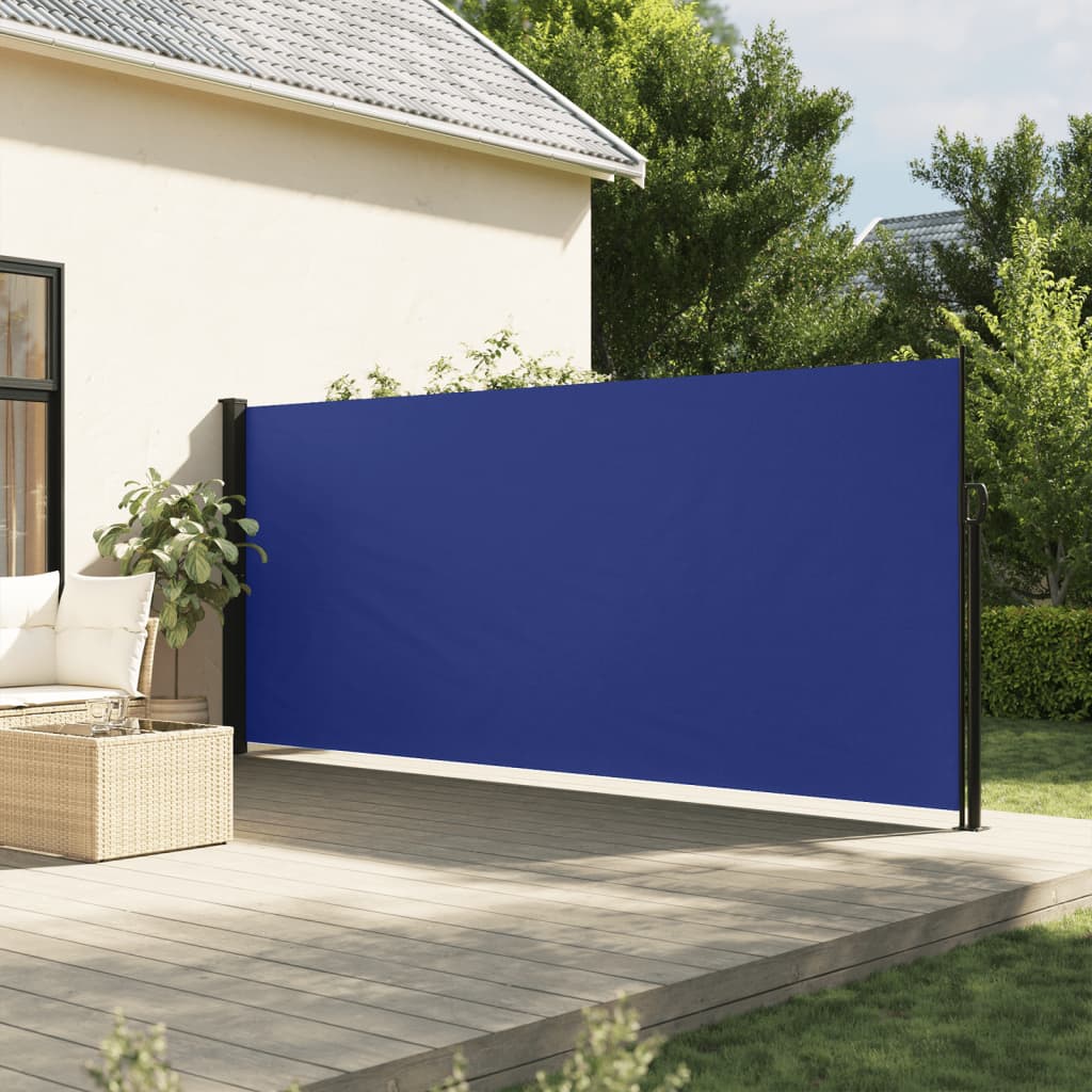 Seitenmarkise Ausziehbar Schwarz 100x300 cm