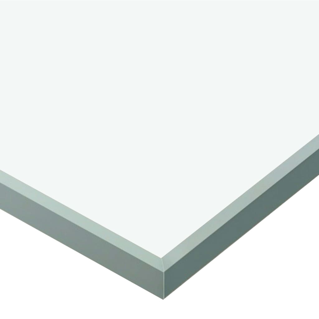 Schiebetür ESG-Glas und Aluminium 76x212 cm Silbern
