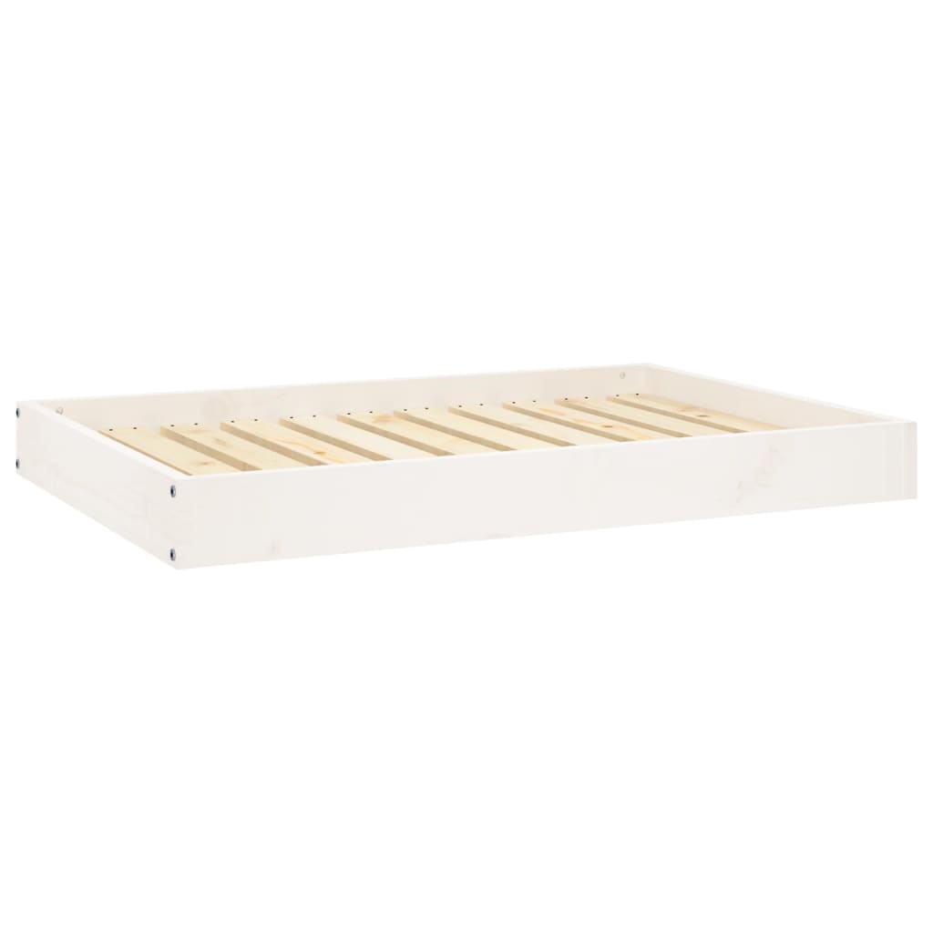 Hundebett 51,5x44x9 cm Massivholz Kiefer