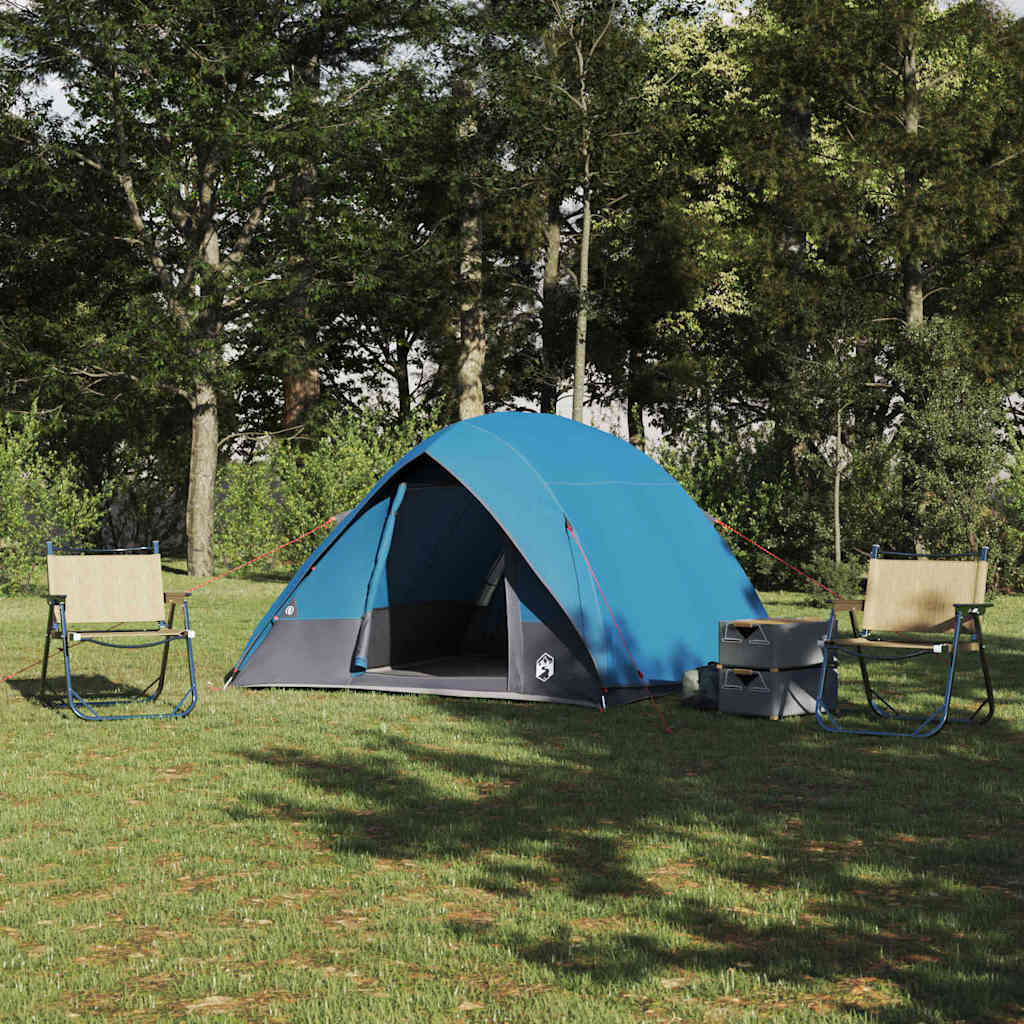 Campingzelt mit Dach mit Speicher Grün 320 x 275 x 190 cm Taft