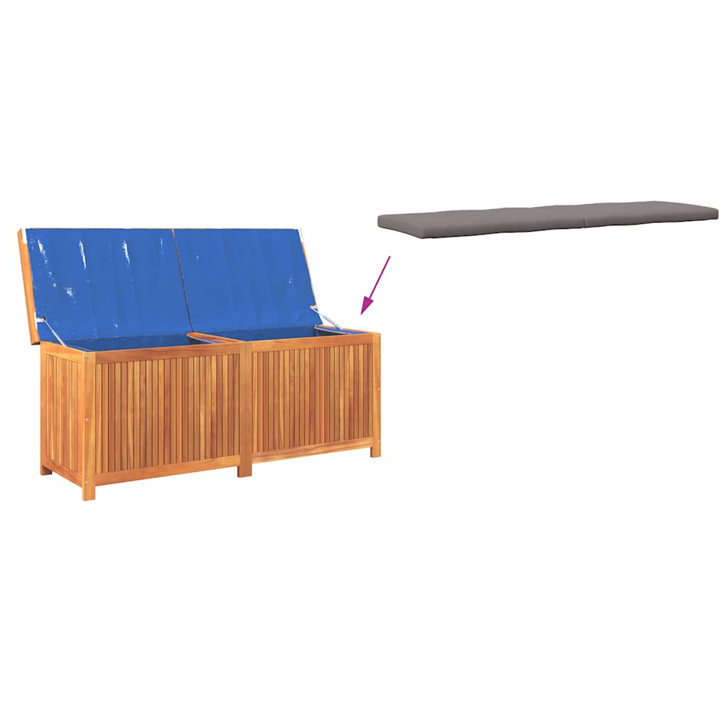 Outdoor-Kissenbox 60x50x61 cm Massivholz Akazie